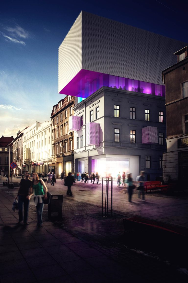 Przebudowa kamienicy w Katowicach