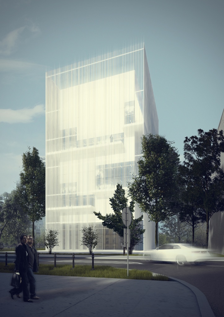 Koncepcja budynku biurowego w Poznaniu