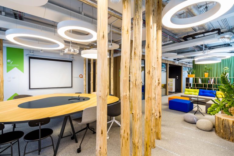 Atrium 1 Powierzchnia Biurowa Skanska