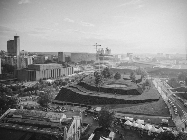 Hałda – Parking Wielopoziomowy